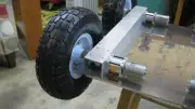 Robotics Kit Drive Axle Harbor Freight 10" Wheel BaneBots Radio Control Arduino