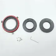 M42 M48 M54 Camera Adjuster CAA 360 Degree Rotator Three-in-one Microscope Telescope Photography Angle Adjuster(M42 Set)