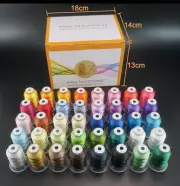 New Brothread 40 Brother Color 500M Polyester Embroidery Machine Thread Kit