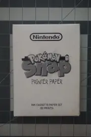 Pokemon Snap Printer Paper & Ink Cassette for Pokemon Snap Station Kiosk NEW
