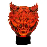 Leopard Shape 3D Touch Switch Control Led Light
