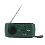 Crank Radio Flashlight Multifunction Solar Hand Crank AM/FM Radio Self Powered