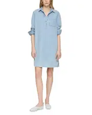 Lafayette 148 New York Patch Pocket Popover Dress