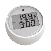 Ice Bath Thermometer and Timer, Water Thermometer for Ice Bath,Waterproof Cold Plunge Ice Bath Accessories White