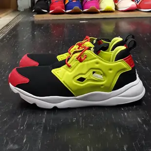 TheOneShop Reebok FURYLITE 黑色 紅色 黃色 白色 黑紅黃 慢跑鞋 V66618