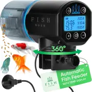 Automatic Fish Feeder for Aquarium with Digital Thermometer New Generation 2025