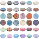 Mandala Round Floor Case Indian Pillows Bohemian Cover Cushion Pillow Throw Case