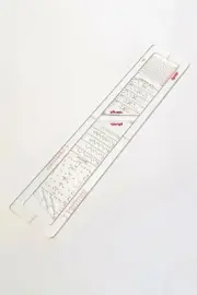 Line Ruler Set, fine workmanship, quality cut (5 pieces)