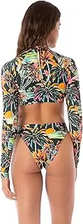 [Maaji] Women's Delphi High Rise Thin Side Cheeky Cut Bikini Bottom
