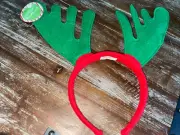 Moose HeadBand (hard to find) Christmas Classic