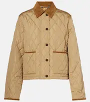 [Burberry] Burberry Oldham quilted jacket UK 20 beige