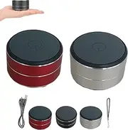 Buzzgo Speaker, Buzzgo Echo Speaker, Bluetooth Mini Bone ConductionSpeakers, Bone Conduction Resonance Subwoofer, Stereo Bass Portable Small Wireless with Suction Cup for Bathroom Outdoor (2pcsA)