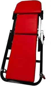 Roller Seats & Creepers Car Creeper Under Car Floor Creepers 6 Wheels Auto Creeper Adjustable Roller Garage Chair Foldable Auto Shop Seat(Red)