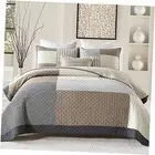 Quilts Queen Size - Queen Quilt Bedspread, 100% Cotton Patchwork Quilt Bedding