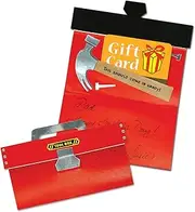 C.R. Gibson Gift Card Holder, Make Gift Cards Memorable, Envelope Included, Holds Any Gift Card, Card Holder Measures 3.25" x 6.25" - Tool Box