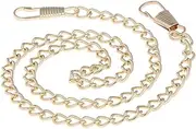 [NeaxgeandX] Replacement Chain Strap Purse Handbag Handle DIY Shoulder Bag Strap Gold 41 cm Long