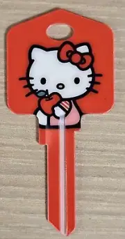 Hello Kitty Sanrio Red House Key Blank KW1/KW10