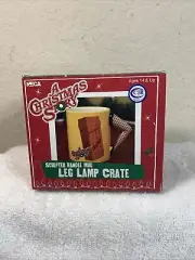 NECA A Christmas Story Sculpted Handle Mug Leg Lamp Crate New In Box Moreinstore