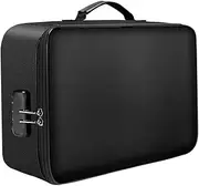 VERDANVERSE 1Pc Multi Functional Fireproof and Document Storage Bag Portable File Pouch for Office and Home Use with Lock for Files Passports and Important