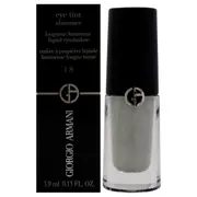 Eye Tint Shimmer Liquid Eyeshadow - 1 S Silver by Giorgio Armani for Women - 0.13 oz Eye Shadow
