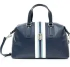 Tommy Hilfiger Women's Jaden Satchel Crossbody Bag Navy Blue New