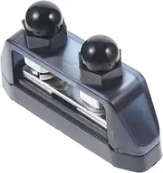 Block Fuse Cabinet Leisure USB Wall Surge Protector Buzz Bus Bar Protection Terminals Electric Connectors Cord List Outside Din Terminal Board Black Metal