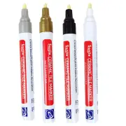 2pc Grout Paint for Shower Household Waterproof Tile Floors Grout Pen Repair Kit