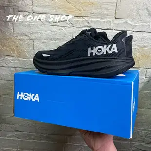 HOKA ONE ONE Clifton 9 GTX Gore-Tex 黑色 輕量 反光 運動鞋 慢跑鞋 適合戶外活動