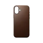 NOMAD Leather Phone Case for iPhone 16 Plus - Brown