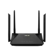 ASUS wireless router Gigabit Ethernet Dual-band (2.4 GHz / 5 GHz) 3G 5G 4G Black RT-AX53U