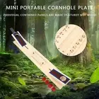 Cornhole Set Includes Corn Hole Boards and 8 Bean Bags for Outdoor Indoor Game