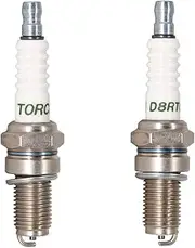 TORCH Pack of 2 D8RTC Spark Plug Replacement for DPR8EA-9 Spark Plug, 5829/DP8EA-9 2120/D8EA 7162/DR8EA, for 809/8809/RA6HC OE083 Spark Plug, for 4101/X24ESR-U X24EP-U9, for R1 21XLS S S 102F for