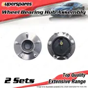2x Rear Wheel Bearing Hub Ass for Mitsubishi Outlander ZJ ZK ZL 4 Bolt Flange