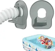 Swimming Pool Pipe Holders,2X Swimming Pool Pipe Holders Hose Support | Preventing Sagging Accessory, Upper Ground Bracket for Home