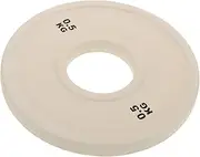 Gatuida Ergonomic Weight Plates 2 Sets of Bumper Plates for Fitness Training and Rehabilitation Black Yellow