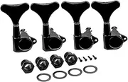 SECFOU 4 Sets Bass Tuning Keys with Locking Tuners Bass Pegs Tuning Knobs for Easy to Use