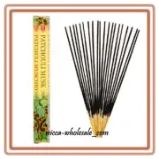 LOT OF 100 Stick PATCHOULI MUSK Incense 5 TUBE OF 20 Stick = 100 Stick PATCHOULY
