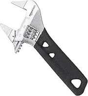 Amazon Basics 4.5-Inch (115mm) Slim Jaw Adjustable Wrench, 3/4-Inch(20mm) Jaw Capacity
