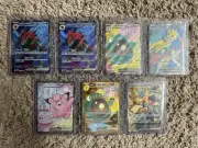 Pokémon TCG Journey Together Ultra, Hyper, Special Illustration Rare Lot 7 Cards