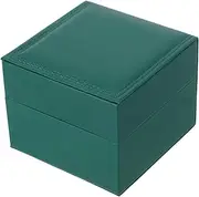 AKOOSY Luxurious PU Watch Display Box Litchi Pattern Jewelry Organizer Durable Storage Case for Watches Easy Open Design present for Friends and Colleagues
