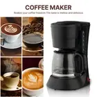 Electric Coffee Maker Drip Coffee Machine With 600ml/20.3oz Coffee Pot Espres