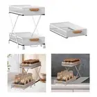 Pull Out Cabinet Organizer Slide Out Spice Rack Cabinet Drawer Multiuse Sliding