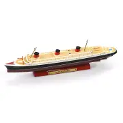 1/1250 Normandie Cruise Ship Boat Model Cruise Souvenir Collection Display