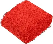 DIY Lace Trim for Clothing Decoration Elastic Lace Edging Ribbon Sewing Material for Skirts Garments Curtain Edging Crafting Accessory