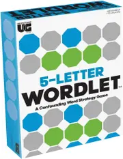 University Games 5-Letter Wordlet Strategy Game 2-4 Players Ages 8+ (UNI01047)