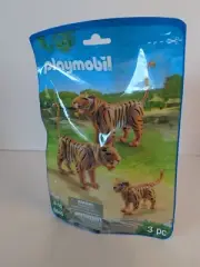 Playmobil 6645 City Life Zoo Tiger Family New & Sealed