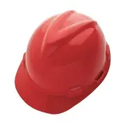 Msa Safety Hard Hat,Type 1, Class E,Ratchet,Red 10150223 Msa Safety 10150223