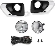 Car Fog Lights for C&hevrolet for Traverse 2018 2019 2020 2021 Halogen Fog Light Assembly Car Daytime Running Lamps Waterproof 12V Car Front Bumper Fog Light