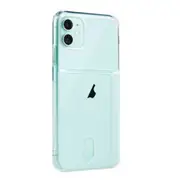 4Pc Shockproof Ultrathin Transparent Tpu Protective Case For Iphone Xr With Card Slot