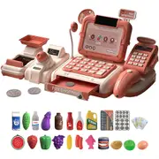 Cash Register Toy Set - Perfect Gift for Kids - Pretend Play and Preschool Learning